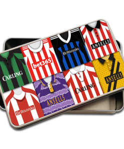 Stoke City Retro Kit Montage Pencil Tin Case