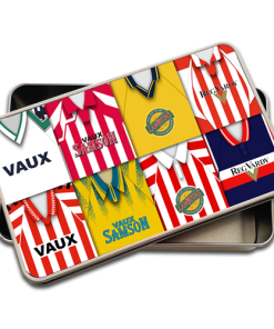 Sunderland Retro Kit Montage Pencil Tin Case