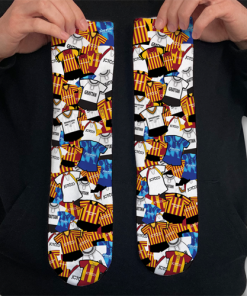 Bradford Retro Shirt Classic Kit Mash Socks