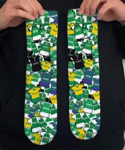 Hibs Retro Shirt Classic Kit Mash Socks