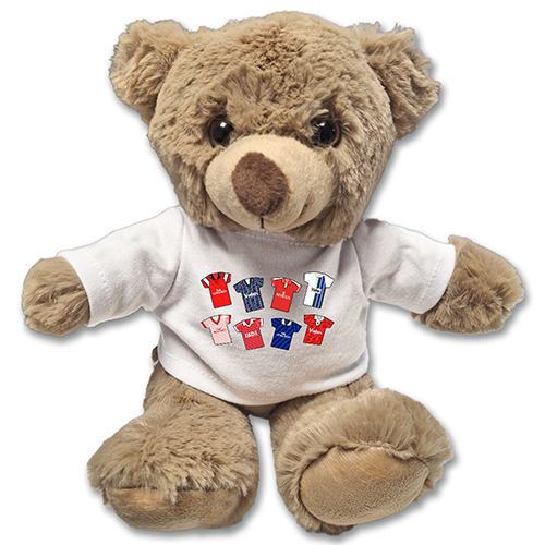 Charlton Retro Shirt Classic Kits Teddy Bear