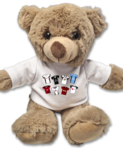 Fulham Retro Shirt Classic Kits Teddy Bear