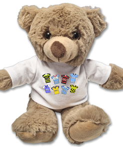 Huddersfield Retro Shirt Classic Kits Teddy Bear