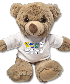 Leeds Retro Shirt Classic Kits Teddy Bear