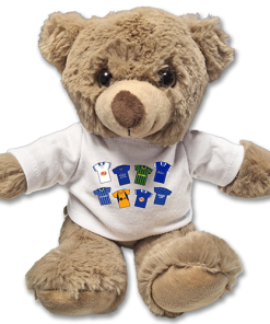Leicester Retro Shirt Classic Kits Teddy Bear