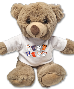 Luton Retro Shirt Classic Kits Teddy Bear