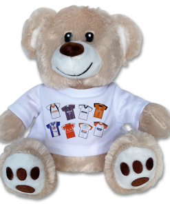 Luton Retro Shirt Classic Kits Teddy Bear