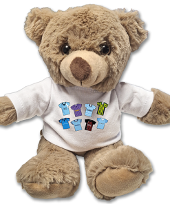 Man City Retro Shirt Classic Kits Teddy Bear