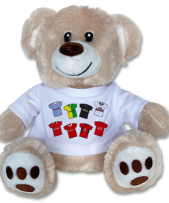 Man Utd Retro Shirt Classic Kits Teddy Bear