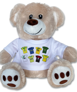 Norwich Retro Shirt Classic Kits Teddy Bear