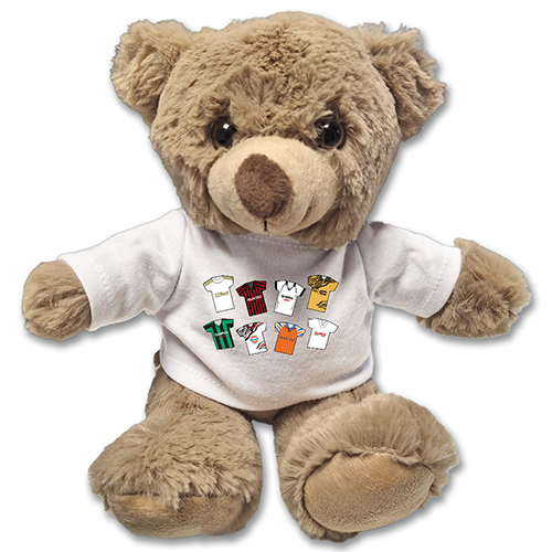 Swansea Retro Shirt Classic Kits Teddy Bear