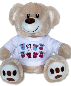 West Ham Retro Shirt Classic Kits Teddy Bear