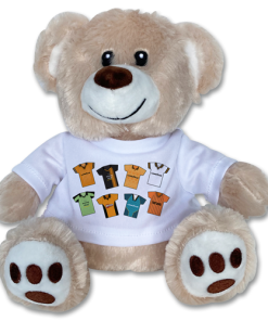 Wolves Retro Shirt Classic Kits Teddy Bear