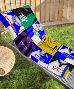Bristol Rovers Classic Kits Montage Retro Shirt Beach Towel