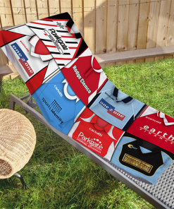 Rotherham Classic Kits Montage Retro Shirt Beach Towel