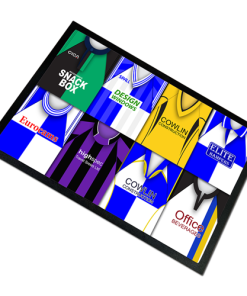 Bristol Rovers Retro Kits Montage Door Floor Mat