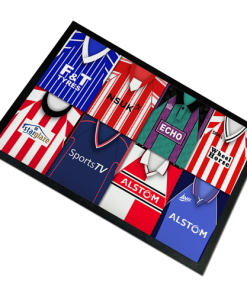 Lincoln City Retro Kits Montage Door Floor Mat