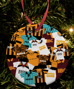 Hull City Retro Mash Christmas Tree Decoration Classic Kits