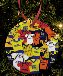 Oxford Utd Retro Mash Christmas Tree Decoration Classic Kits