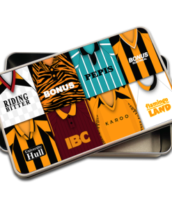 Hull City Retro Kit Montage Pencil Tin Case
