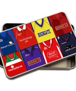 Walsall Retro Kit Montage Pencil Tin Case