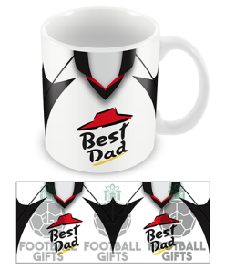 Best Dad Fulham Retro Home 2001 Shirt Fathers Day Mug Cup