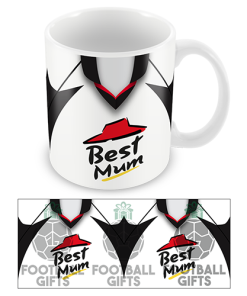 Best Mum Fulham Retro Home 2001 Shirt Mothers Day Mug Cup