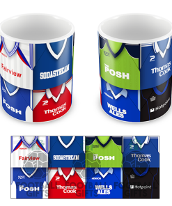 Peterborough Retro Shirt Montage Mug
