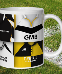 Alternative view of Port Vale Retro Shirt Montage Mug