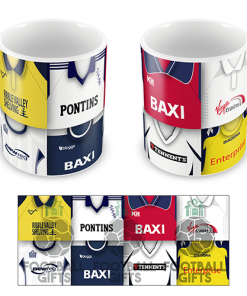 Preston Retro Shirt Montage Mug