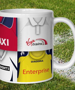 Alternative view of Preston Retro Shirt Montage Mug