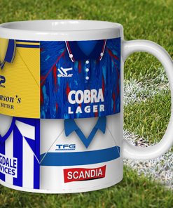 Alternative view of Stockport County Retro Shirt Montage Mug