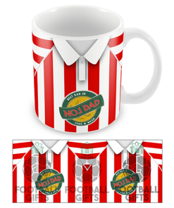 Best Dad In The Tyne & Wear Retro Mug Cup Home 1998 Shirt Sunderland Fathers Day