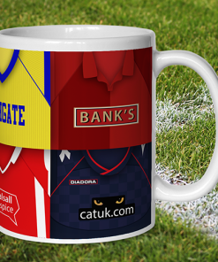 Alternative view of Walsall Retro Shirt Montage Mug