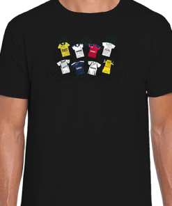 Preston Retro Kits Black T-Shirt Classic Kits