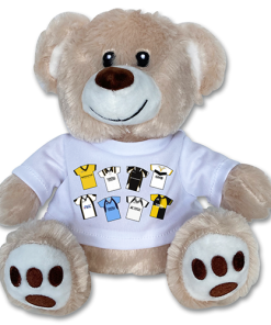 Port Vale Retro Shirt Classic Kits Teddy Bear