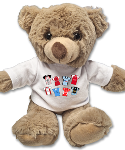 Rotherham Retro Shirt Classic Kits Teddy Bear