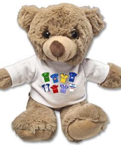 Stockport County Retro Shirt Classic Kits Teddy Bear