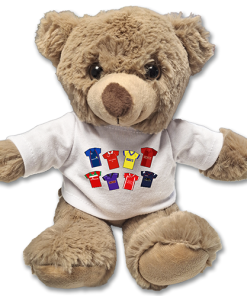Walsall Retro Shirt Classic Kits Teddy Bear