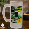 Celtic Retro Shirt Montage Frosted Beer Glass Classic Kits