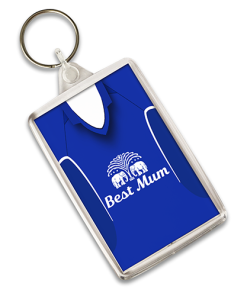 Best Mum Keyring Everton Retro Shirt Home 2005 Mothers Day