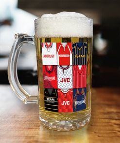 Aberdeen Retro Shirt Montage Beer Glass Classic Kits