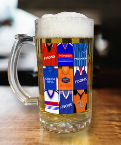 Ipswich Retro Shirt Montage Beer Glass Classic Kits