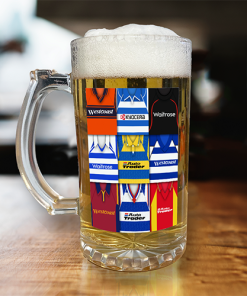 Reading Retro Shirt Montage Beer Glass Classic Kits