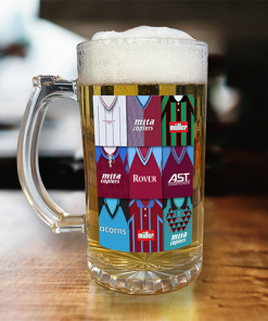 Villa Retro Shirt Montage Beer Glass Classic Kits