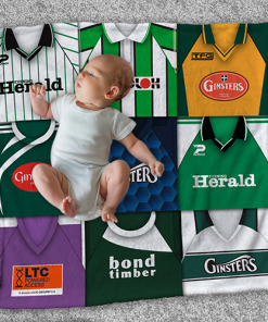 Plymouth Classic Kits Montage Retro Shirt Baby Fleece Blanket