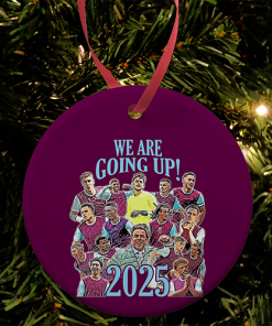 Burnley Promoted 2024-25 Christmas Tree Decoration Bauble