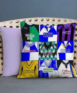 Bristol Rovers Retro Kit Montage Jumbo Football Cushion Classic Kits