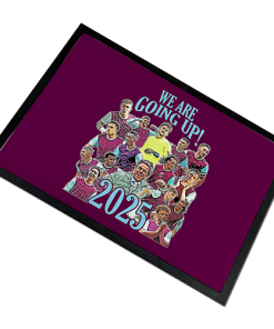 Burnley Promoted 2024-25 Door Floor Mat