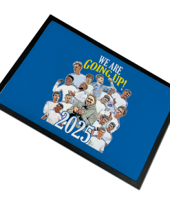 Leeds Utd Promoted 2024-25 Door Floor Mat